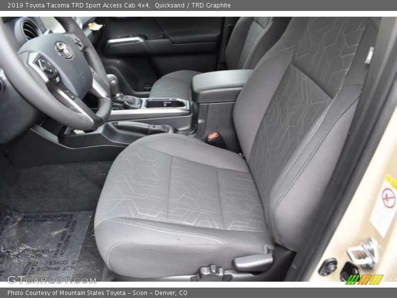 Quicksand / TRD Graphite 2019 Toyota Tacoma TRD Sport Access Cab 4x4