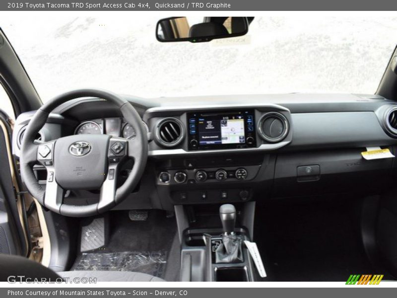 Quicksand / TRD Graphite 2019 Toyota Tacoma TRD Sport Access Cab 4x4