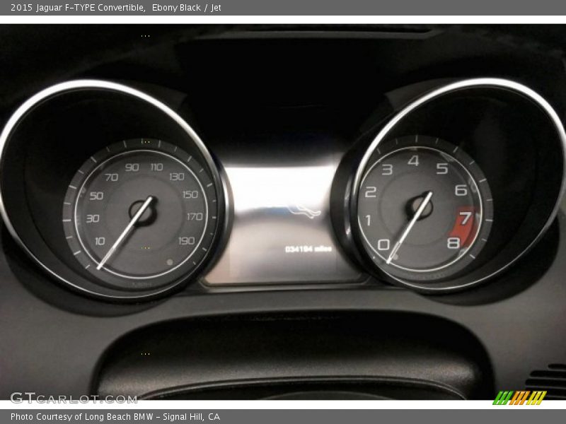  2015 F-TYPE Convertible Convertible Gauges