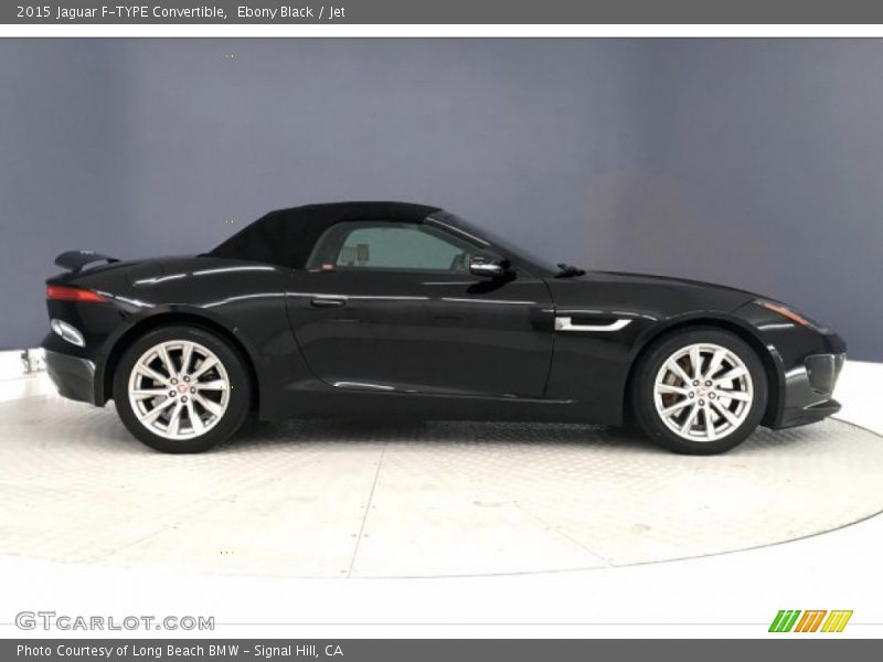  2015 F-TYPE Convertible Ebony Black