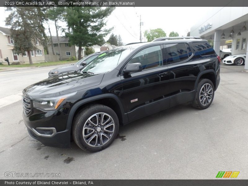 Ebony Twilight Metallic / Jet Black/Kalahari 2019 GMC Acadia SLT AWD
