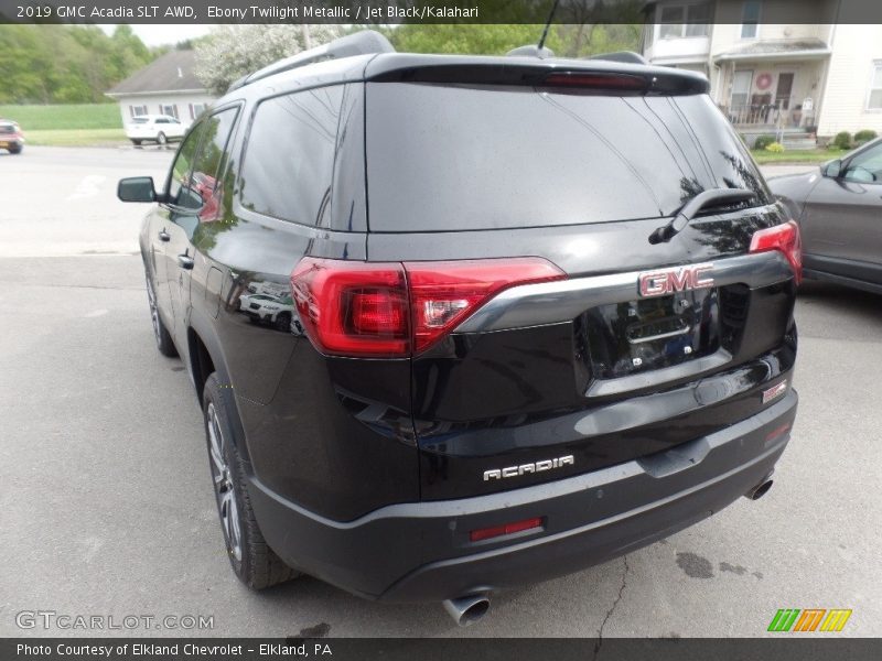 Ebony Twilight Metallic / Jet Black/Kalahari 2019 GMC Acadia SLT AWD
