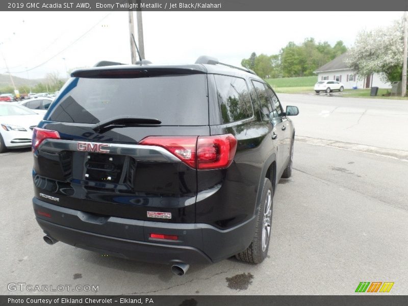 Ebony Twilight Metallic / Jet Black/Kalahari 2019 GMC Acadia SLT AWD
