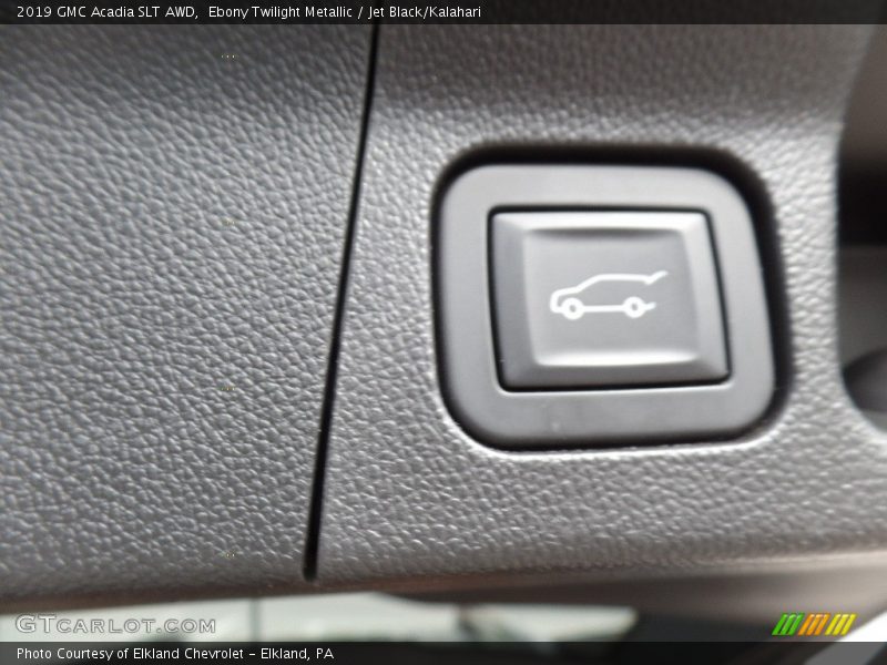 Ebony Twilight Metallic / Jet Black/Kalahari 2019 GMC Acadia SLT AWD