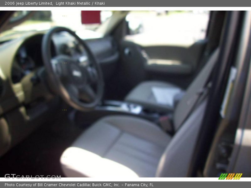 Light Khaki Metallic / Khaki 2006 Jeep Liberty Limited