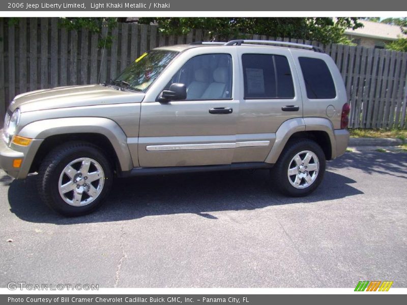 Light Khaki Metallic / Khaki 2006 Jeep Liberty Limited