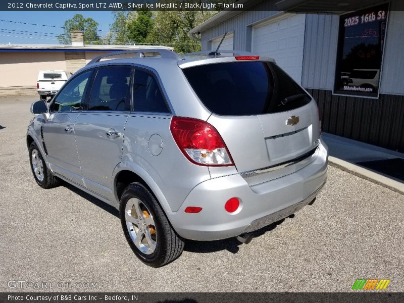 Silver Ice Metallic / Black/Light Titanium 2012 Chevrolet Captiva Sport LTZ AWD