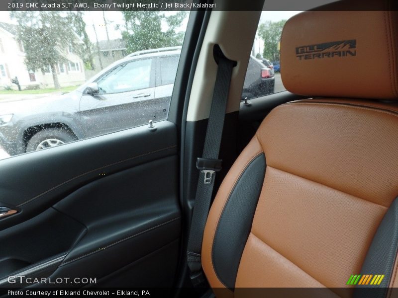 Ebony Twilight Metallic / Jet Black/Kalahari 2019 GMC Acadia SLT AWD