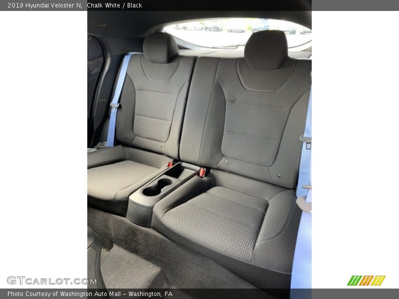 Chalk White / Black 2019 Hyundai Veloster N