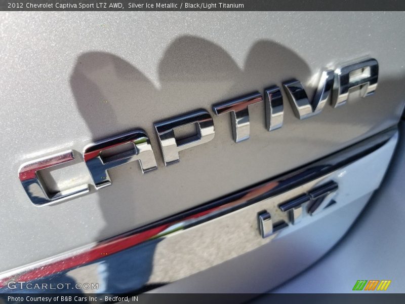 Silver Ice Metallic / Black/Light Titanium 2012 Chevrolet Captiva Sport LTZ AWD