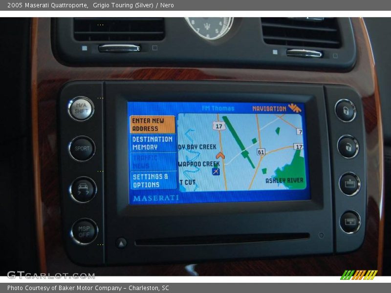 Grigio Touring (Silver) / Nero 2005 Maserati Quattroporte