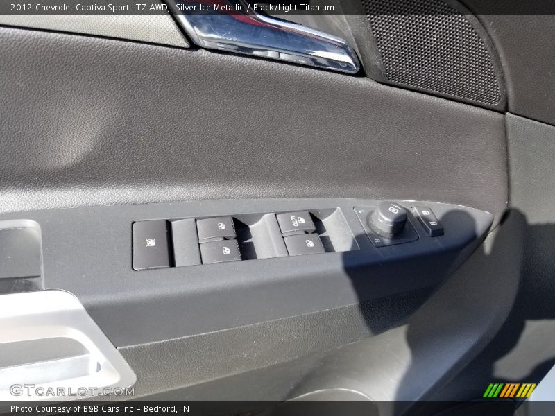 Silver Ice Metallic / Black/Light Titanium 2012 Chevrolet Captiva Sport LTZ AWD