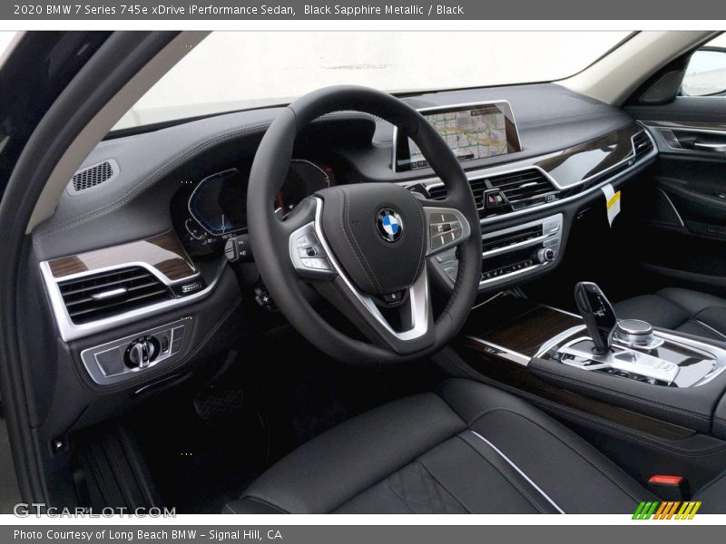 Front Seat of 2020 7 Series 745e xDrive iPerformance Sedan