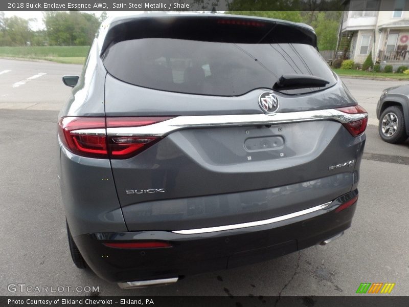 Satin Steel Metallic / Shale 2018 Buick Enclave Essence AWD