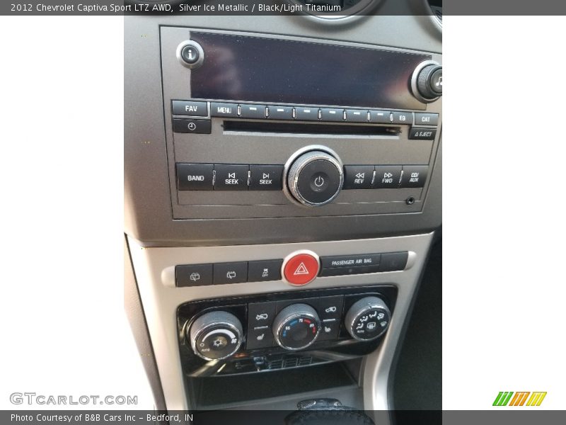 Silver Ice Metallic / Black/Light Titanium 2012 Chevrolet Captiva Sport LTZ AWD