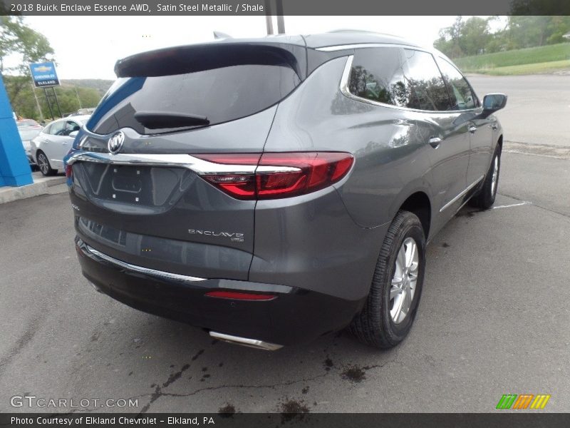 Satin Steel Metallic / Shale 2018 Buick Enclave Essence AWD