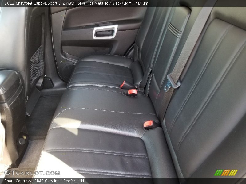 Silver Ice Metallic / Black/Light Titanium 2012 Chevrolet Captiva Sport LTZ AWD