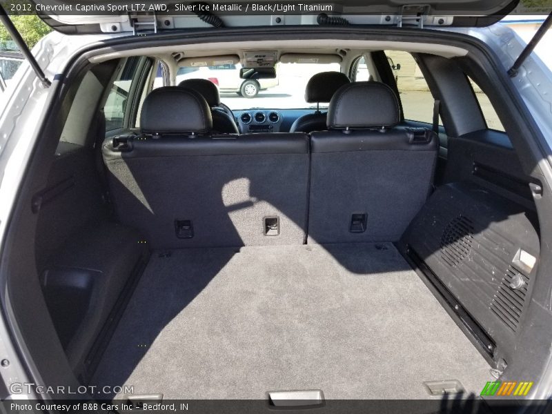 Silver Ice Metallic / Black/Light Titanium 2012 Chevrolet Captiva Sport LTZ AWD
