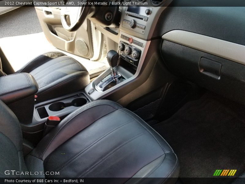 Silver Ice Metallic / Black/Light Titanium 2012 Chevrolet Captiva Sport LTZ AWD