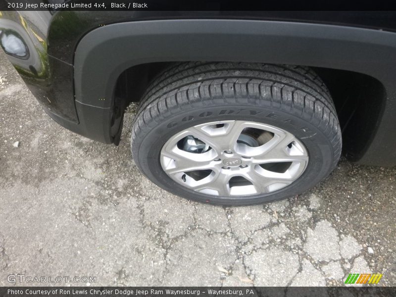 Black / Black 2019 Jeep Renegade Limited 4x4