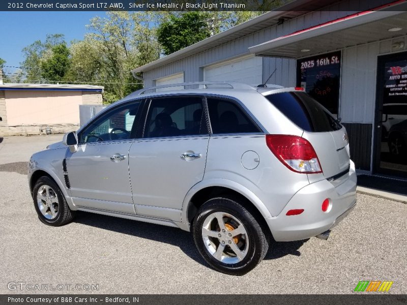 Silver Ice Metallic / Black/Light Titanium 2012 Chevrolet Captiva Sport LTZ AWD