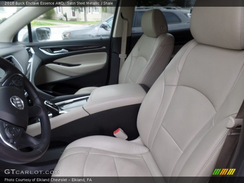 Satin Steel Metallic / Shale 2018 Buick Enclave Essence AWD