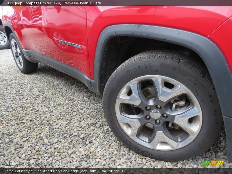 Red-Line Pearl / Black 2019 Jeep Compass Limited 4x4