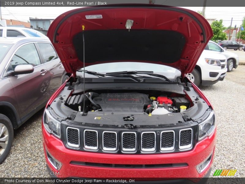 Red-Line Pearl / Black 2019 Jeep Compass Limited 4x4