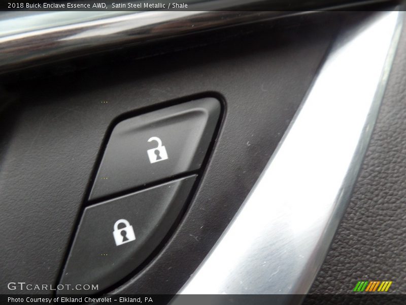 Satin Steel Metallic / Shale 2018 Buick Enclave Essence AWD