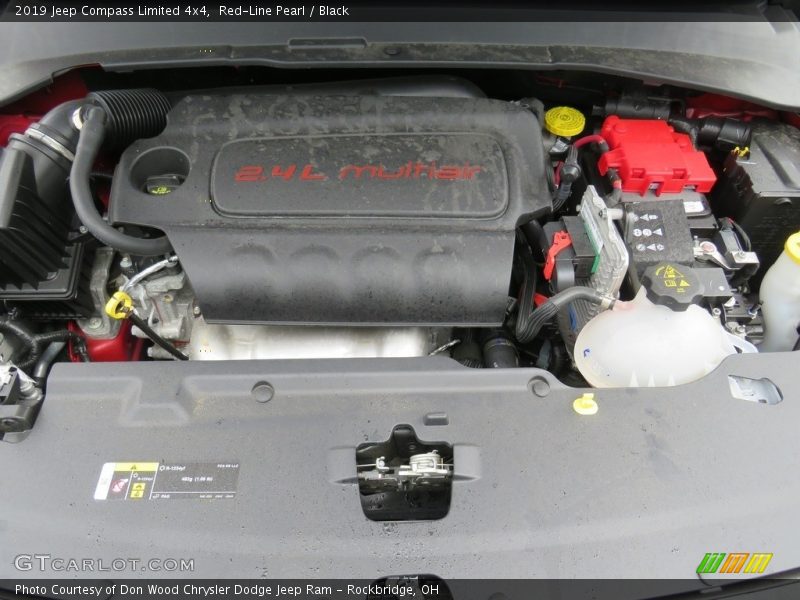 Red-Line Pearl / Black 2019 Jeep Compass Limited 4x4