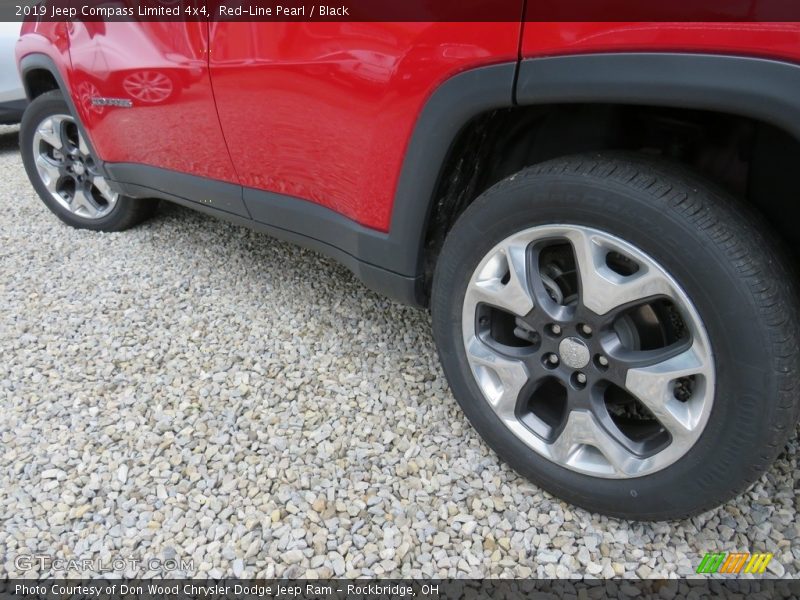 Red-Line Pearl / Black 2019 Jeep Compass Limited 4x4