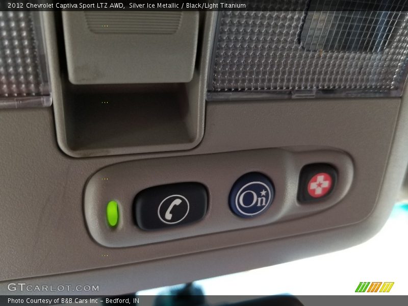 Silver Ice Metallic / Black/Light Titanium 2012 Chevrolet Captiva Sport LTZ AWD
