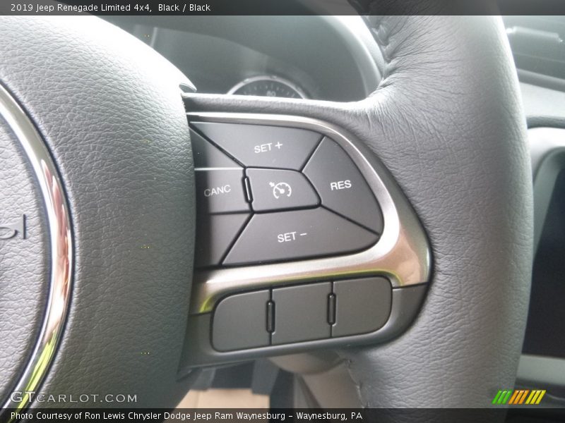 Black / Black 2019 Jeep Renegade Limited 4x4