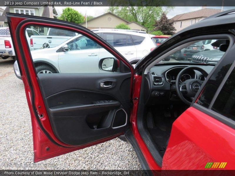 Red-Line Pearl / Black 2019 Jeep Compass Limited 4x4