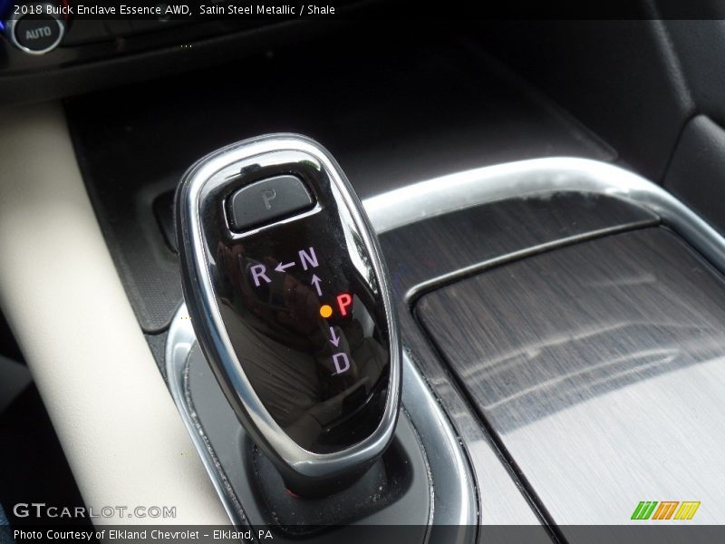 Satin Steel Metallic / Shale 2018 Buick Enclave Essence AWD