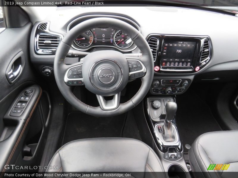 Red-Line Pearl / Black 2019 Jeep Compass Limited 4x4