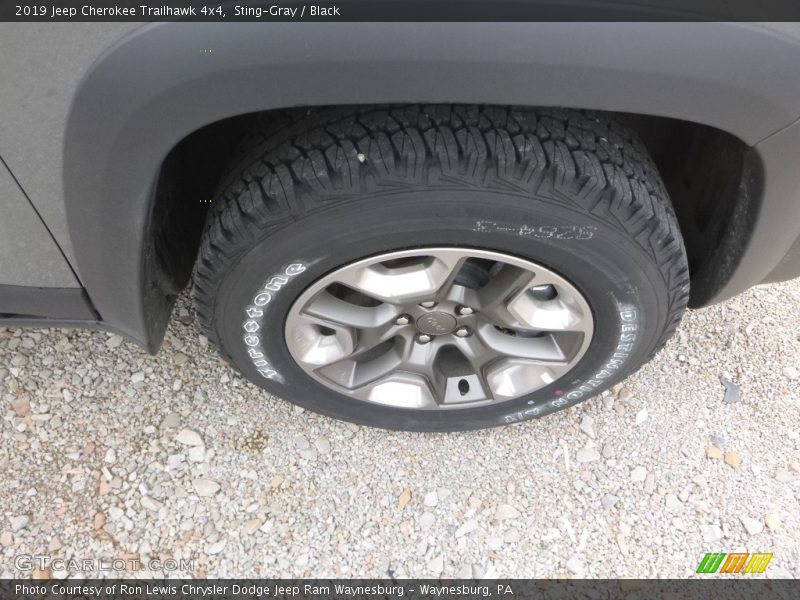 Sting-Gray / Black 2019 Jeep Cherokee Trailhawk 4x4