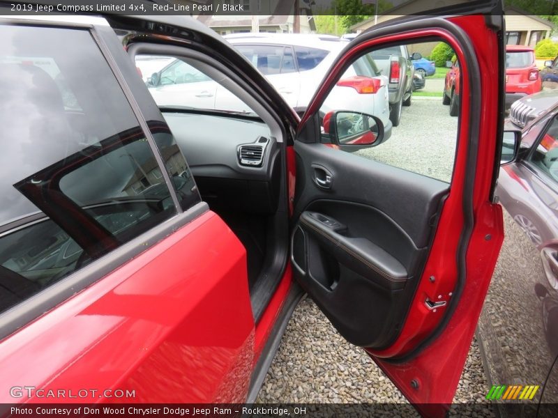 Red-Line Pearl / Black 2019 Jeep Compass Limited 4x4
