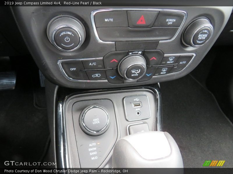 Controls of 2019 Compass Limited 4x4