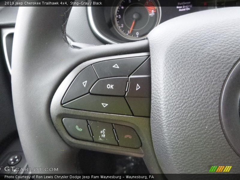 Sting-Gray / Black 2019 Jeep Cherokee Trailhawk 4x4