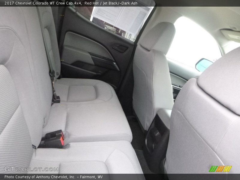 Red Hot / Jet Black/­Dark Ash 2017 Chevrolet Colorado WT Crew Cab 4x4