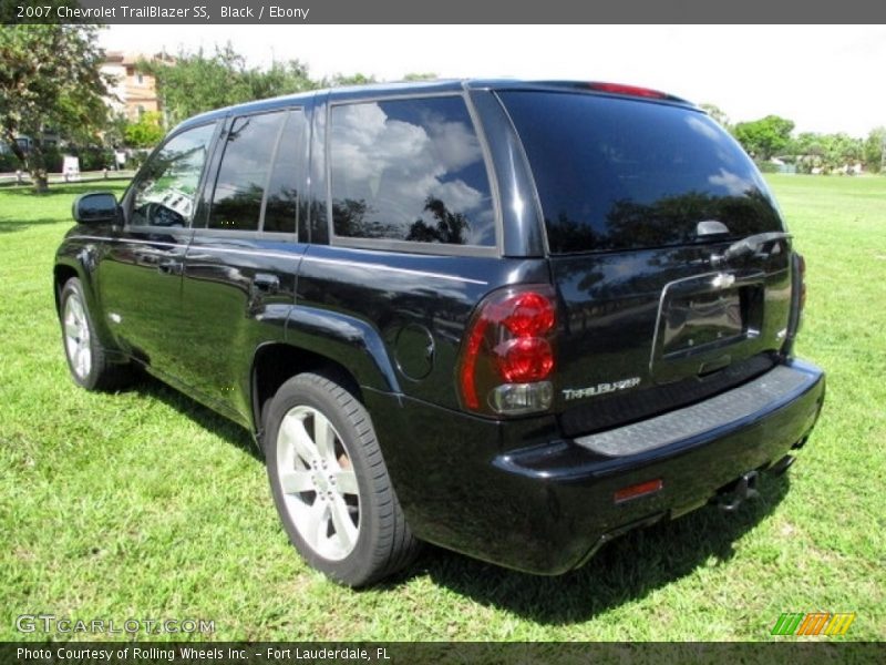 Black / Ebony 2007 Chevrolet TrailBlazer SS