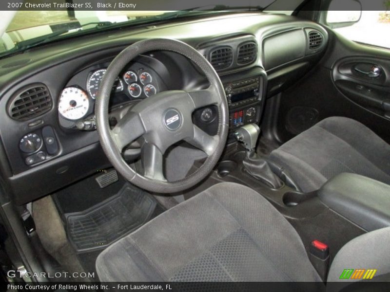 Black / Ebony 2007 Chevrolet TrailBlazer SS