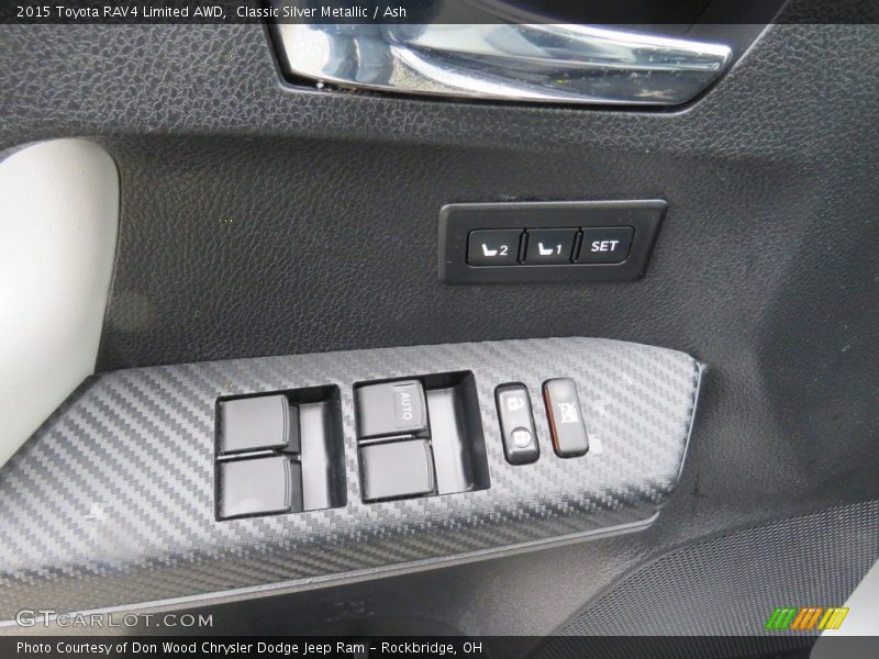 Classic Silver Metallic / Ash 2015 Toyota RAV4 Limited AWD