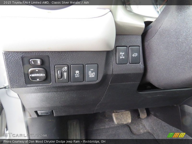 Classic Silver Metallic / Ash 2015 Toyota RAV4 Limited AWD