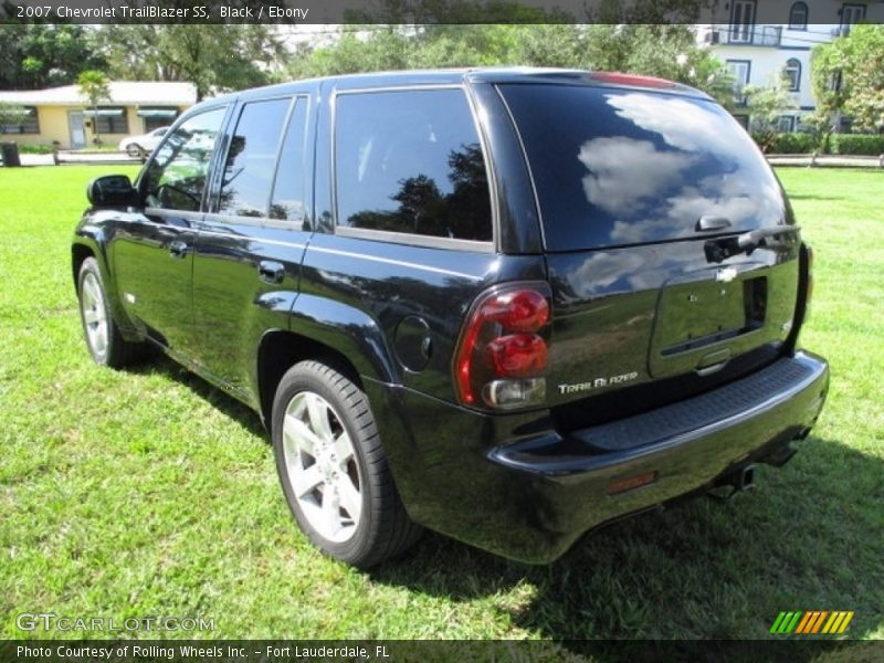 Black / Ebony 2007 Chevrolet TrailBlazer SS