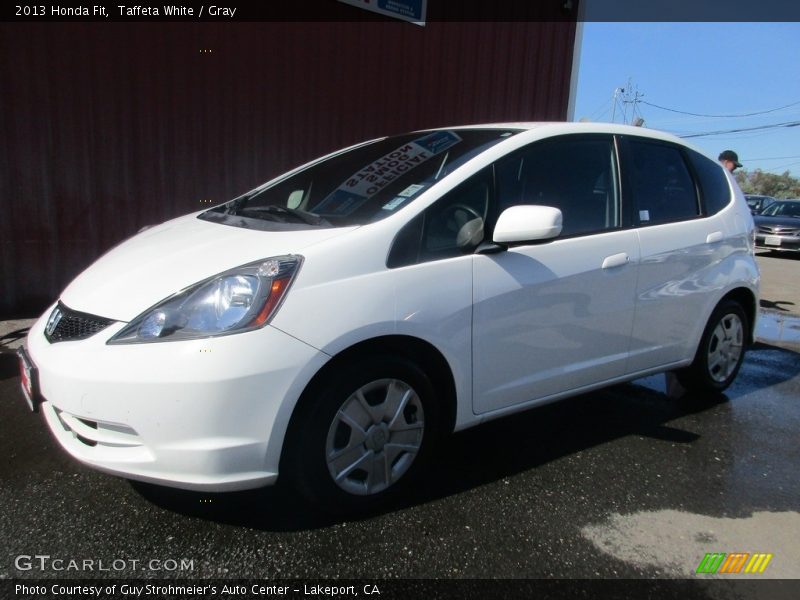 Taffeta White / Gray 2013 Honda Fit