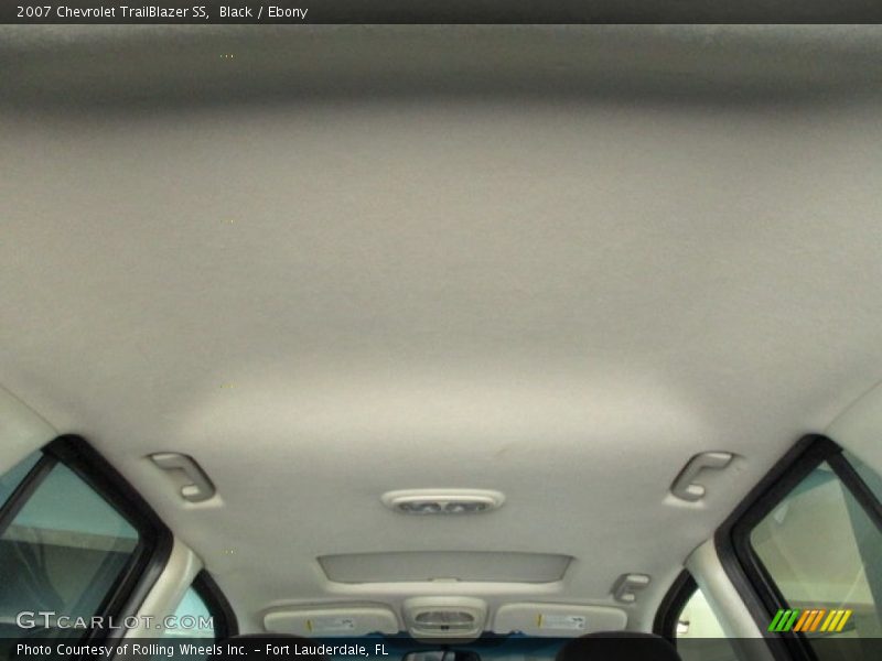 Black / Ebony 2007 Chevrolet TrailBlazer SS