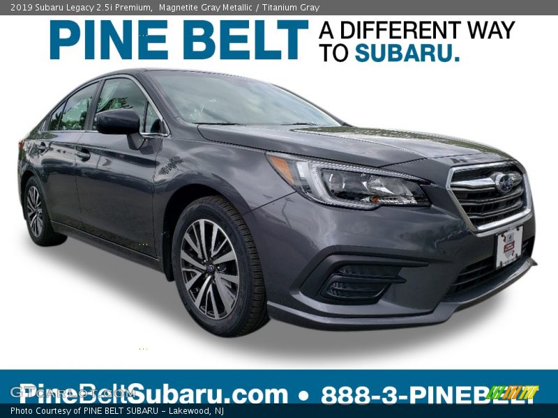 Magnetite Gray Metallic / Titanium Gray 2019 Subaru Legacy 2.5i Premium