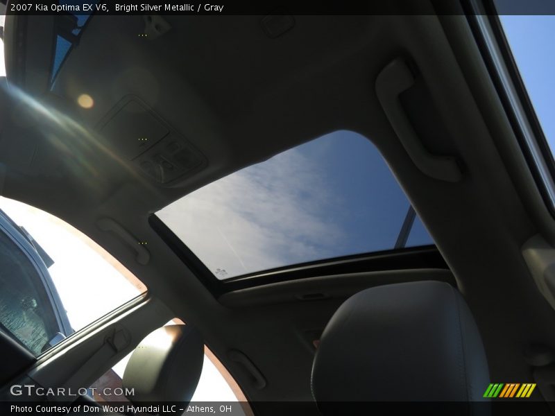 Bright Silver Metallic / Gray 2007 Kia Optima EX V6